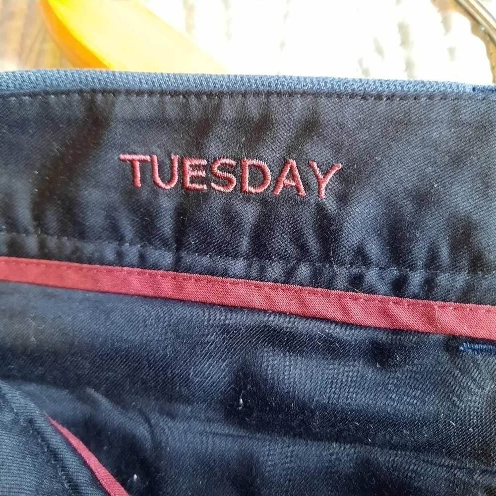 Bonobos Weekday Warrior Athletic Stretch Tuesday medium blue dress pants Size 30 - Picture 12 of 14